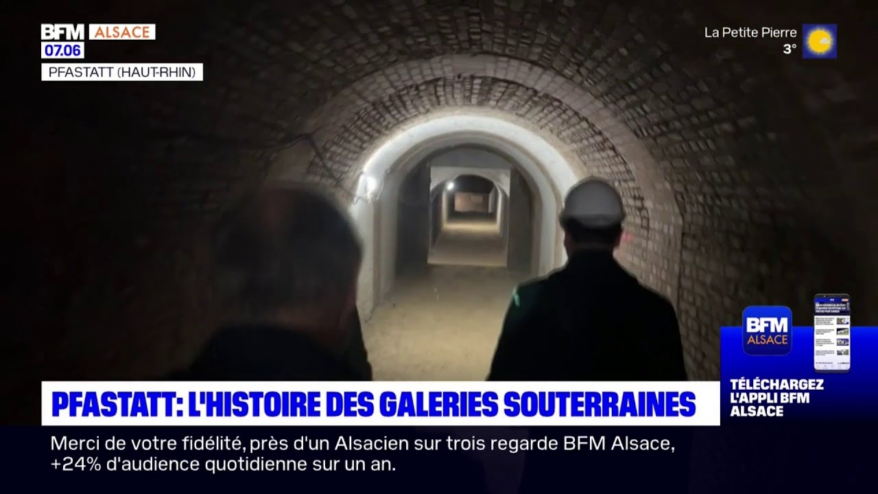 Haut-Rhin: à la découverte des galeries souterraines de Pfastatt