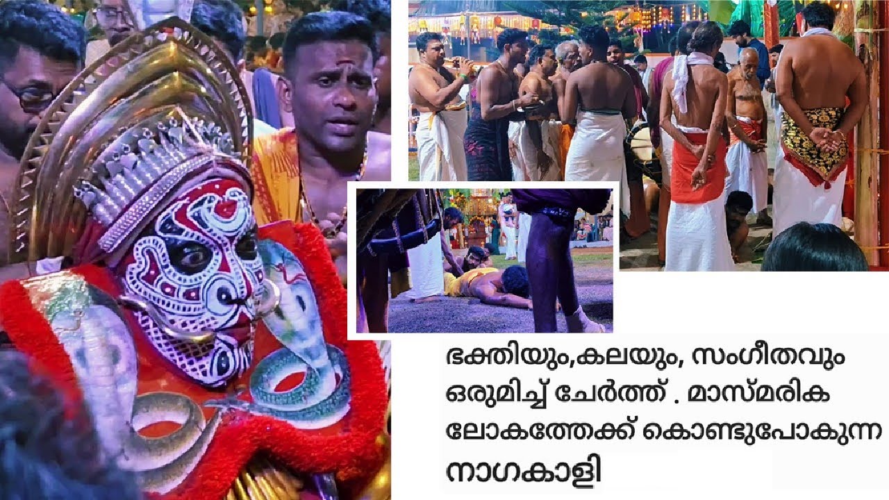 നാഗകാളി തിറ/Nagakali Thira /മണ്ടടി ക്ഷേത്രം,2025/Part 1