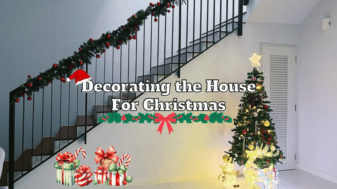 Decorating Our House for Christmas | Vlogmas 2024