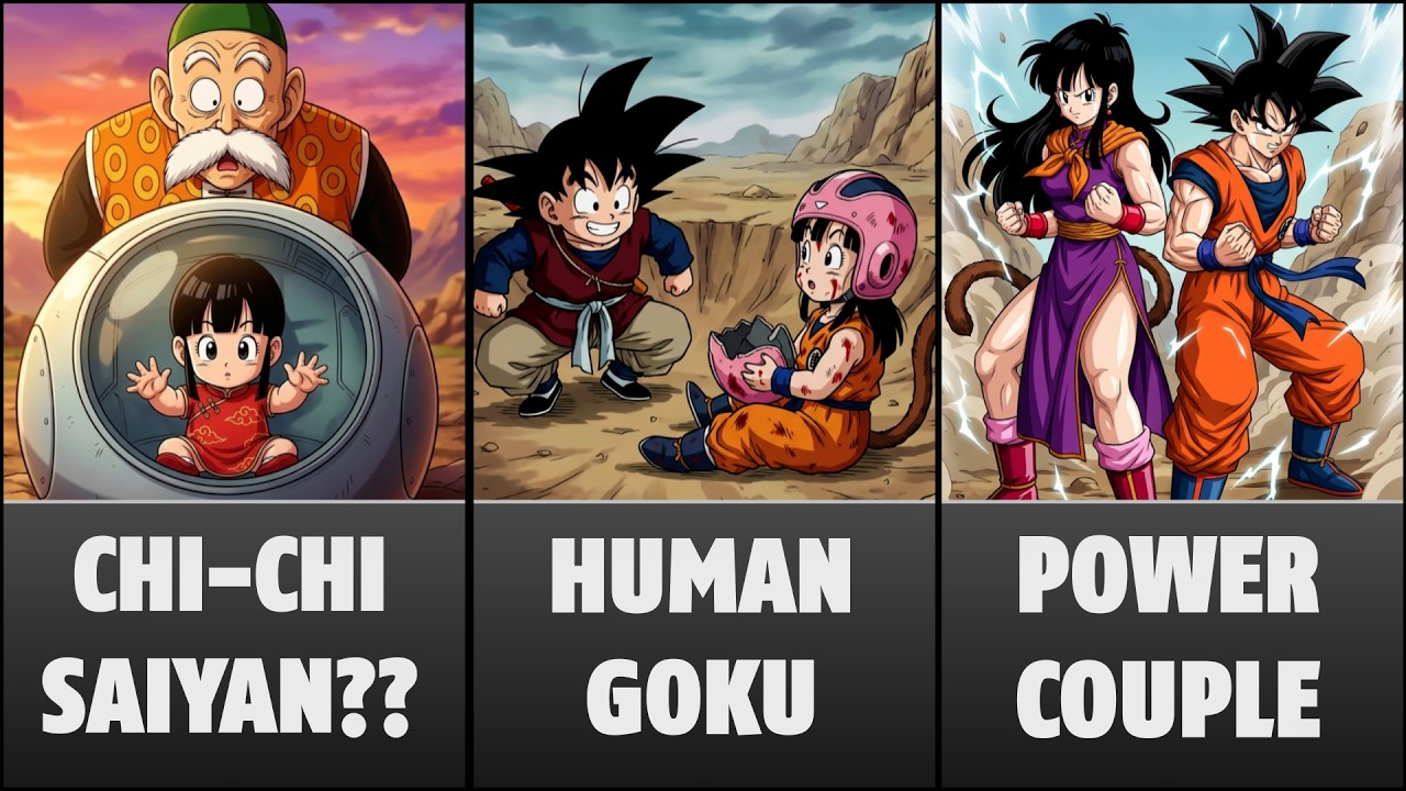 What If Goku was a Human and Chi-Chi a Saiyan?