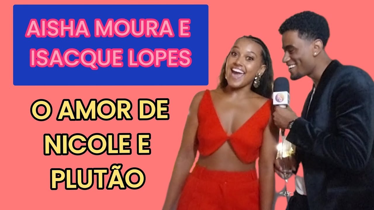 Aisha Moura e Isacque Lopes s&atilde;o o casal Nicole e Plut&atilde;o, em Fam&iacute;lia &eacute; Tudo.