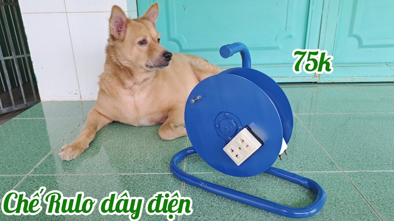 Chế Rulo cuốn dây điện giá rẻ |Tridiy