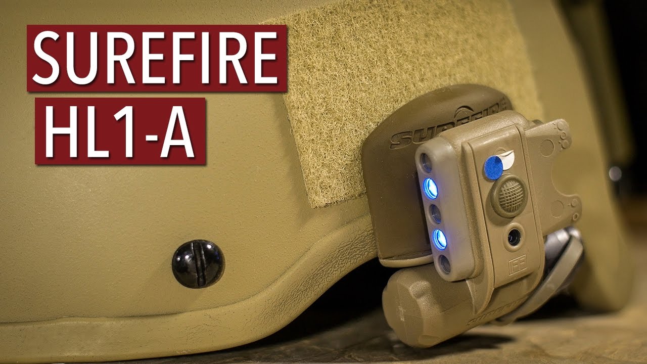 Surefire HL1-A Helmet Light [Review/How to Install]
