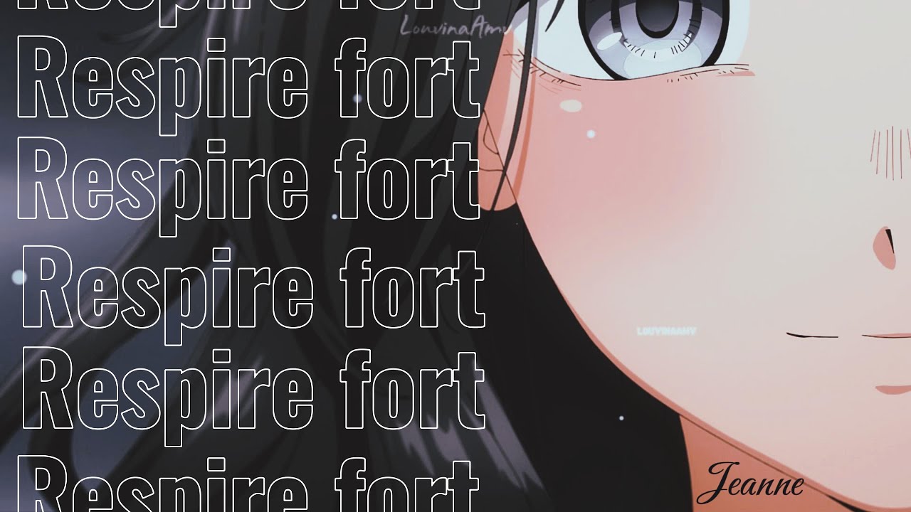 [ 😔 ] Nightcore ✮ Respire Fort ✮ @jeanne.musique2 ✮