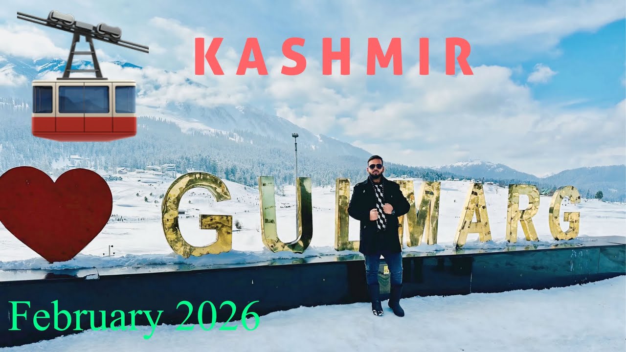 Kashmir in Heavy snowfall ⛄️ | Gulmarg in winter | best Snow Destination in India 