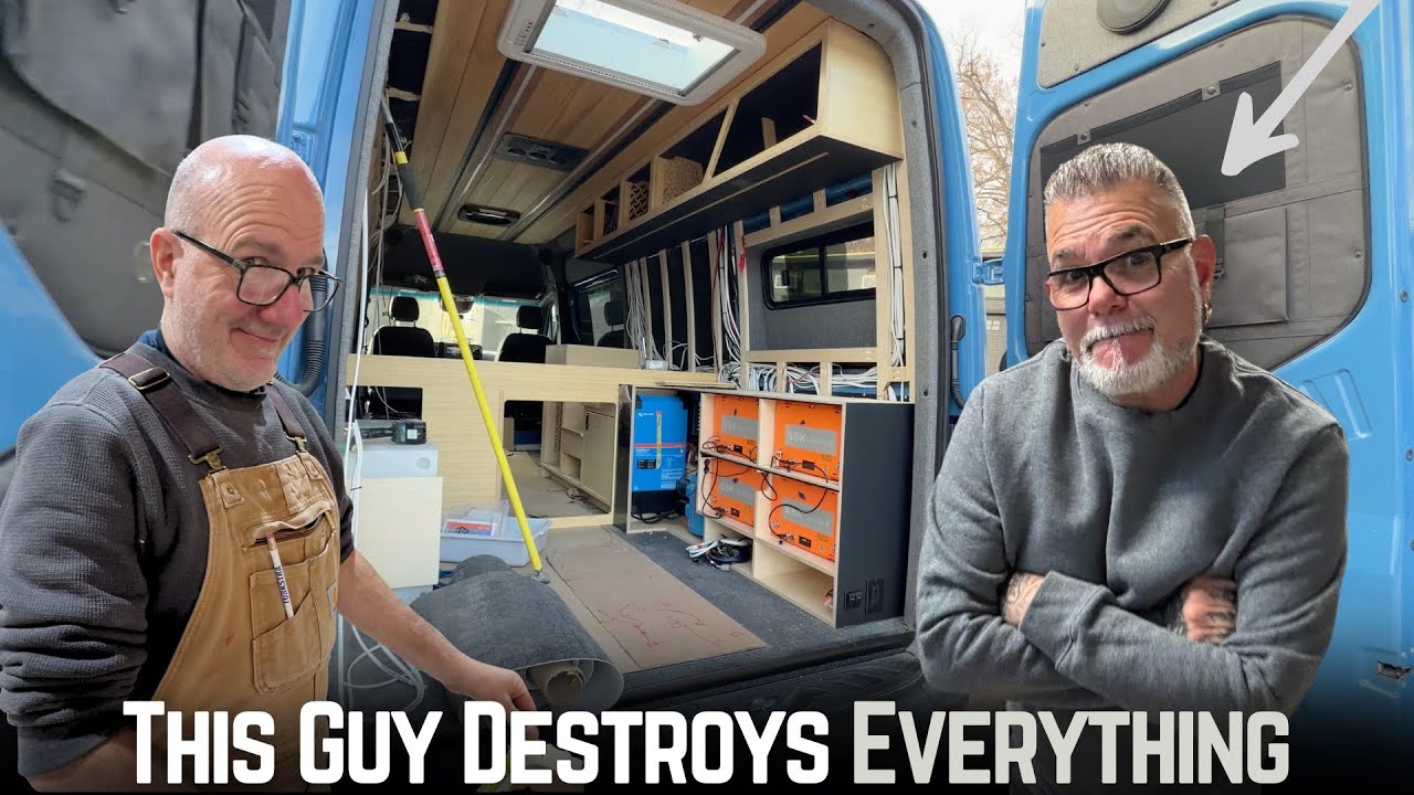 Ладно, признаю... СТРОИТЕЛЬ БЫЛ ПРАВ. Сборка фургона Dream Sprinter