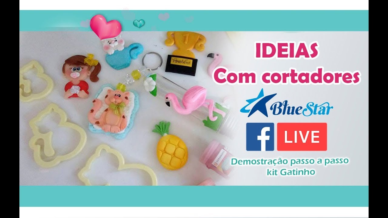 Um cortador e várias ideias! LIVE FACEBOOK
