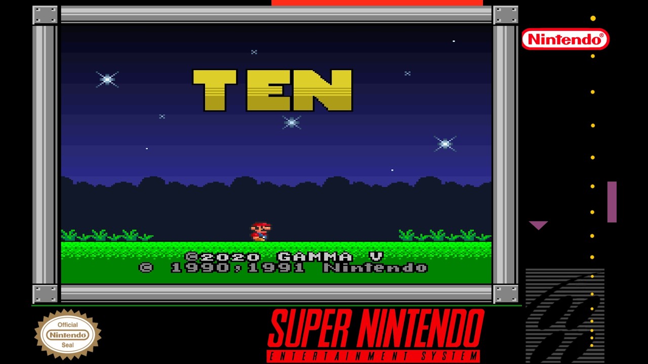 [4K/60FPS] Ten (2020) SMW Hack Longplay