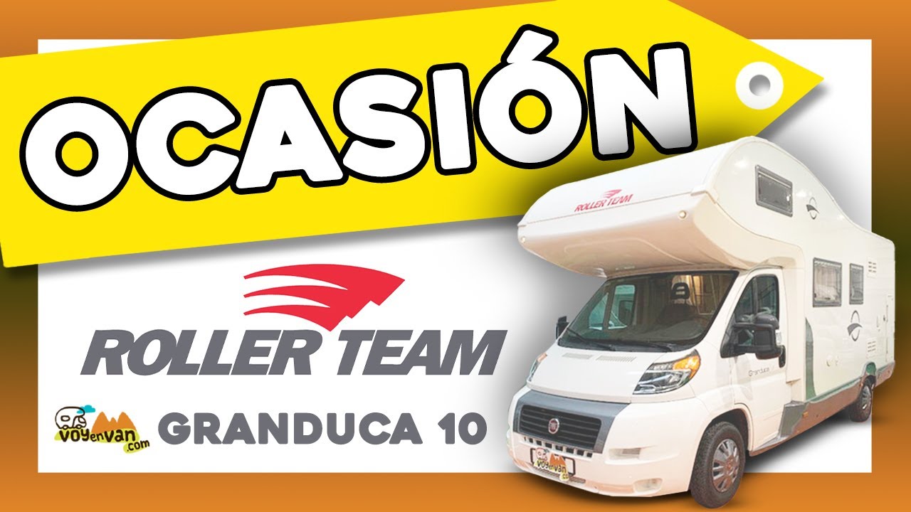 VOYenVAN | AUTOCARAVANA CAPUCHINA de OCASION ROLLER TEAM GRANDUCA 10