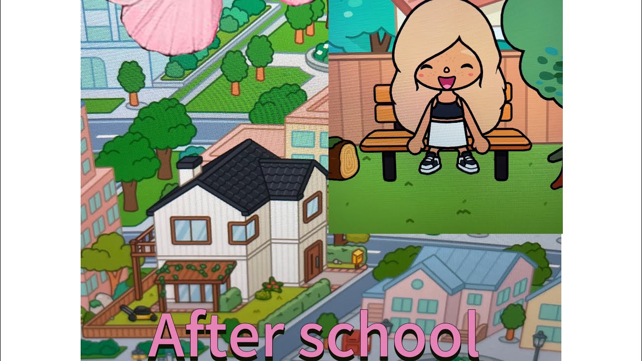 After school în Toca Life World🧸🫐