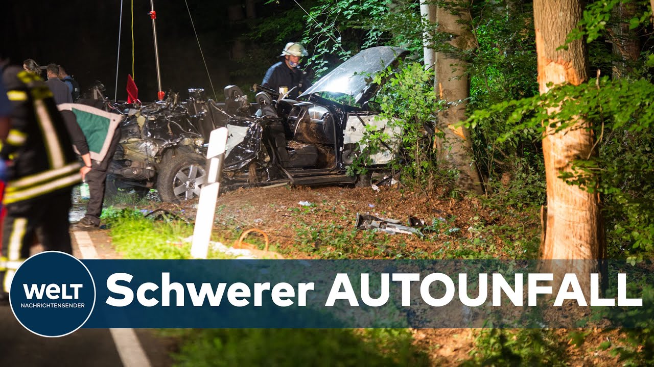 HORROR-CRASH: 18-jähriger FAHRANFÄNGER verursacht Unfall - drei Jugendliche sterben