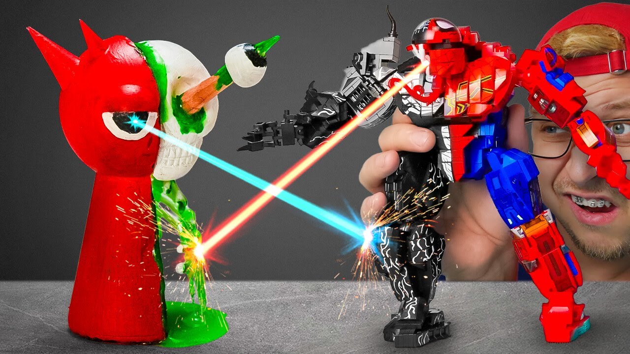 Sprunki vs Venom Spider-Man! 😱 The INCOMPLETE Revenge Battle