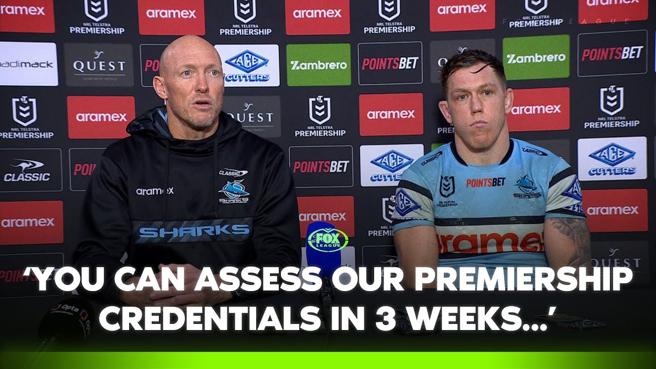 Fitzgibbon pleased with consistence of team | Cronulla Sharks Press Conference | Fox League