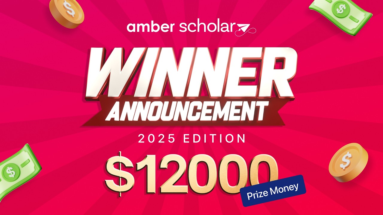 Amberscholar Winners annoucement