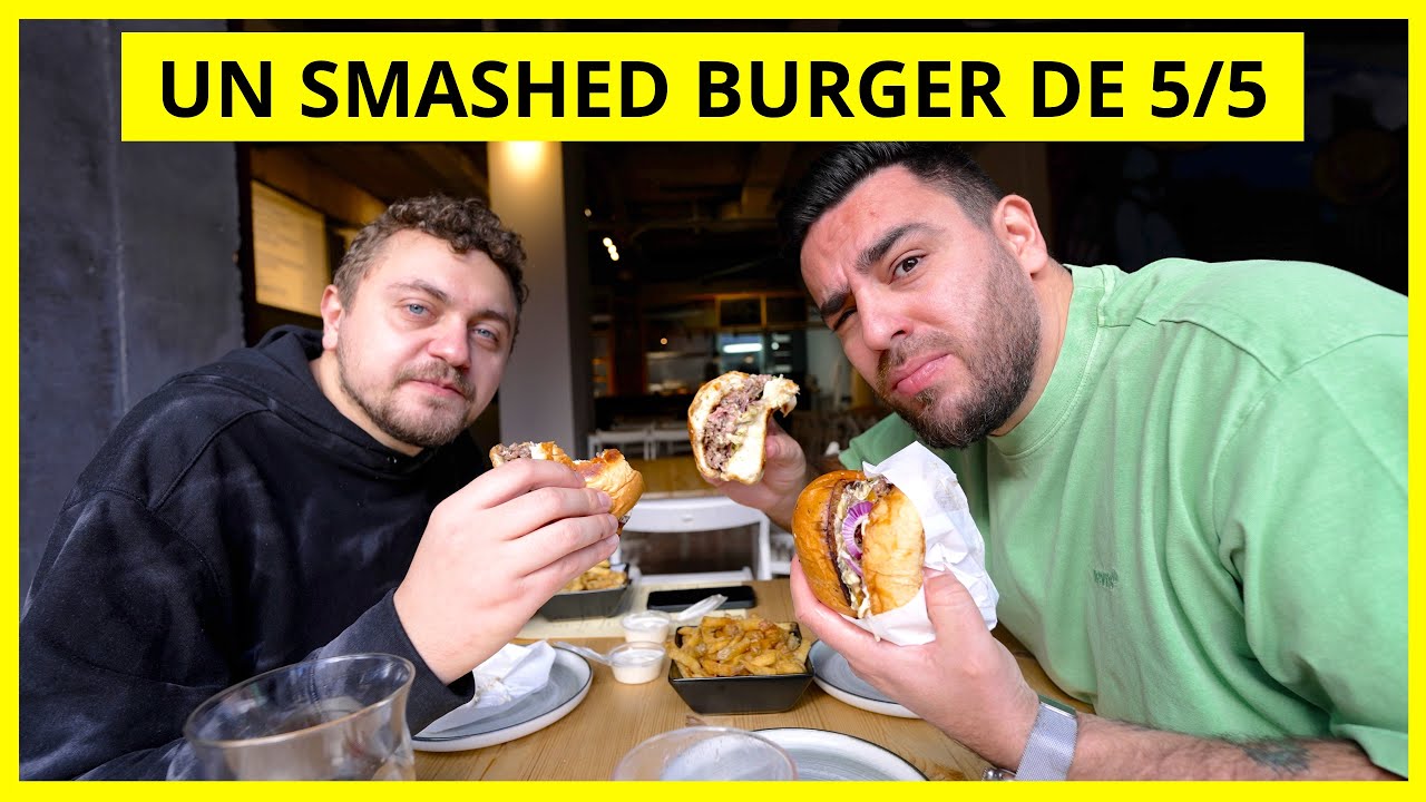 AM MÂNCAT PROBABIL CEL MAI BUN SMASHED BURGER DIN BUCUREȘTI! (Mario's Osteria Van, București)