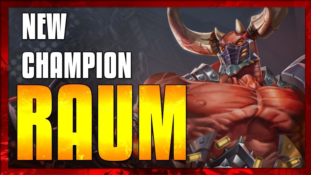 Paladins- NEW TANK! Raum, Rage of the Abyss! Abilities and Talents!