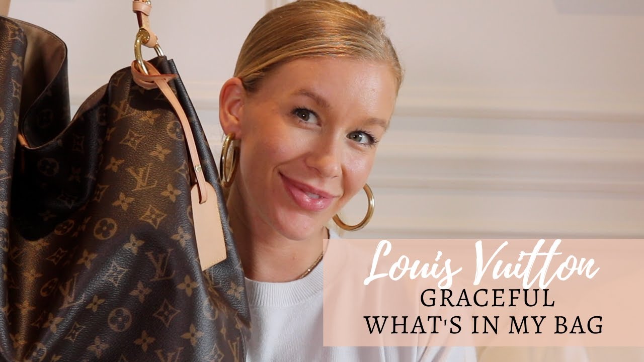 WHAT'S IN MY BAG LOUIS VUITTON GRACEFUL MM