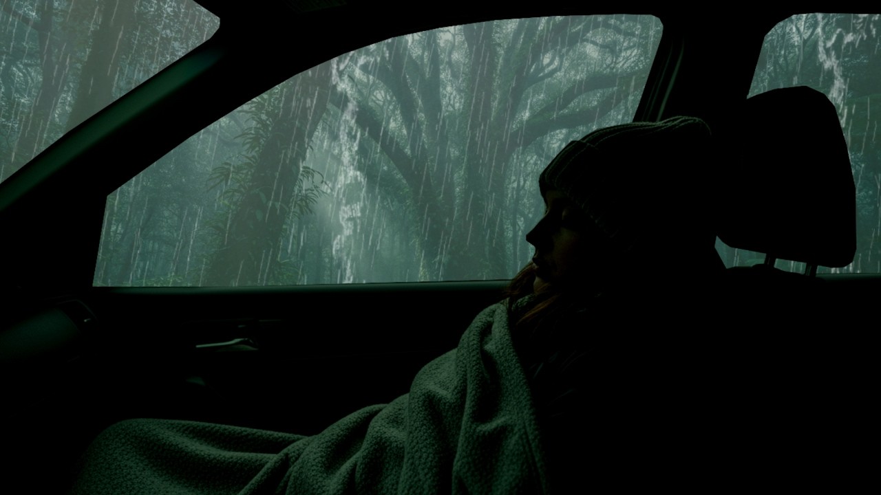 Chuva & Trovão no Carro ⚡ ASMR para Dormir Rápido