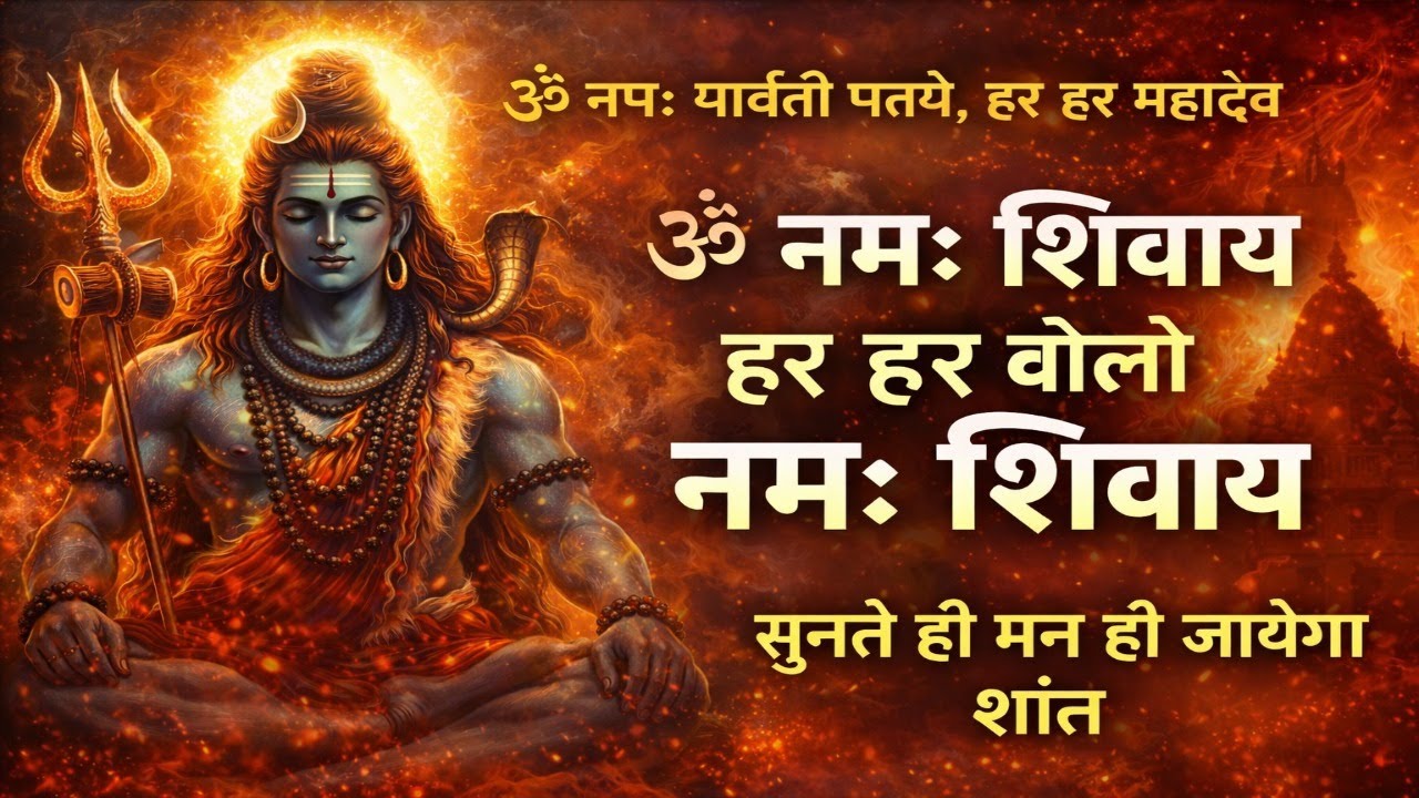 ॐ नमः शिवाय जप | महाशिवरात्रि स्पेशल | मन को शांति देने वाला मंत्र #shiv #shivratrispecial #mahadev
