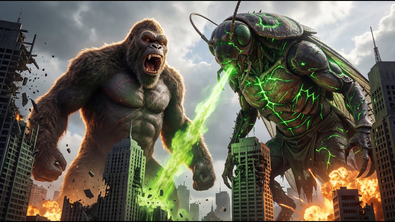 Kong vs Titan Roach: The Battle for Humanity &mdash; When the Alpha Refuses to Fall