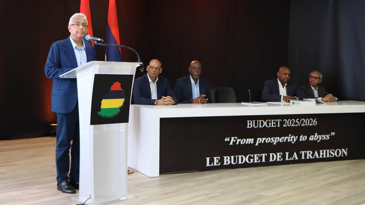 En direct : Pravind Jugnauth commente le Budget 2025-26