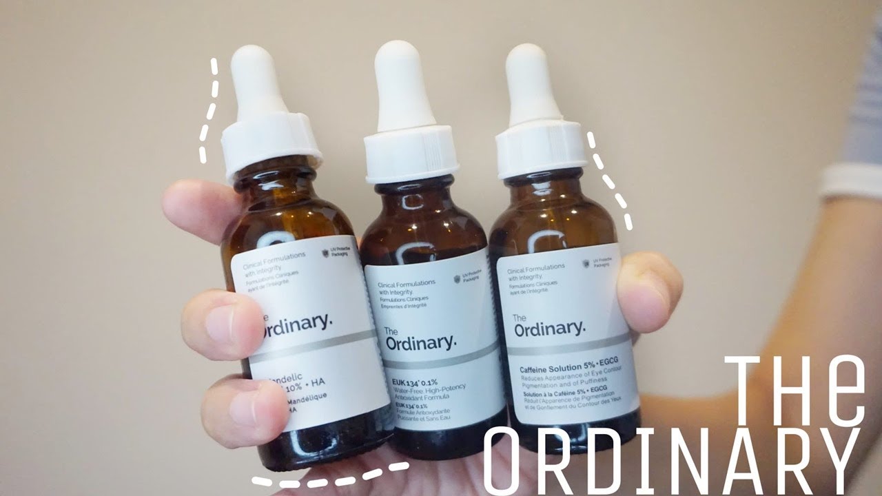 รีวิว The Ordinary  3 สูตร บำรุงผิว รักษาสิว บำรุงตา สูตรไหนดี | WaanSannie