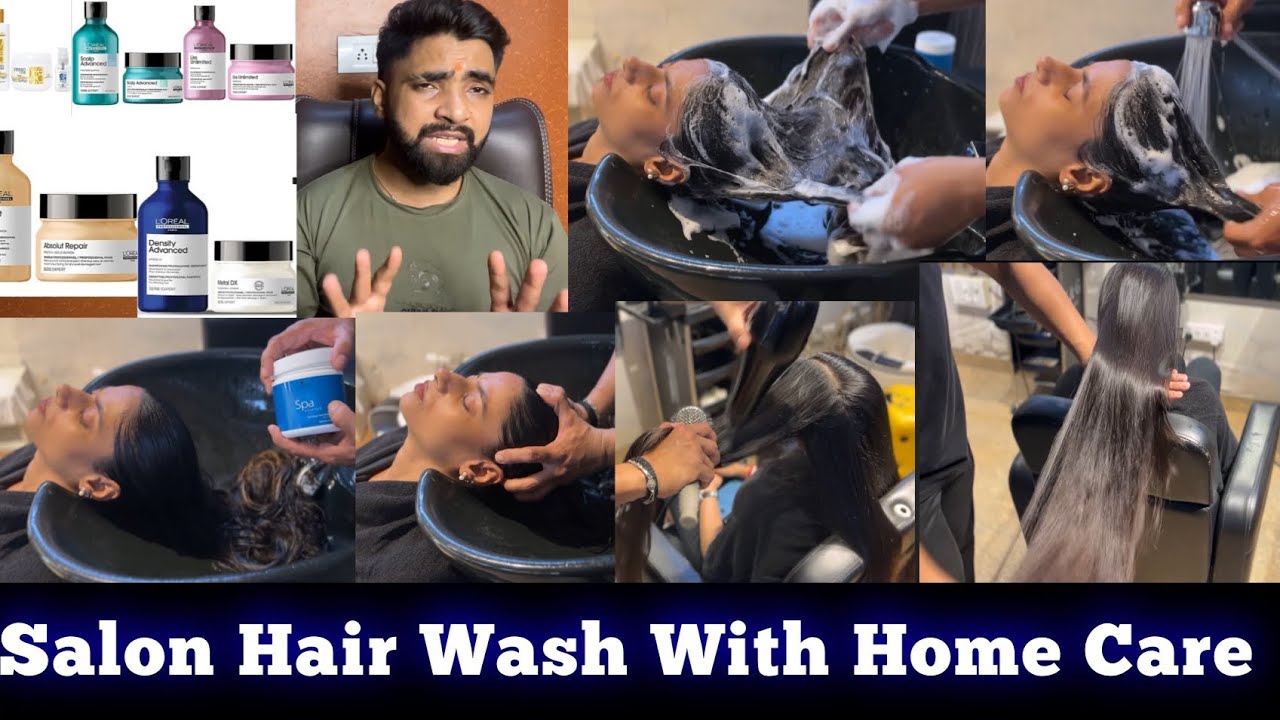 How To Do Salon Hair wash || Loreal Shampoo Knwledge || With Home Care || Step-by-step || Tutorial