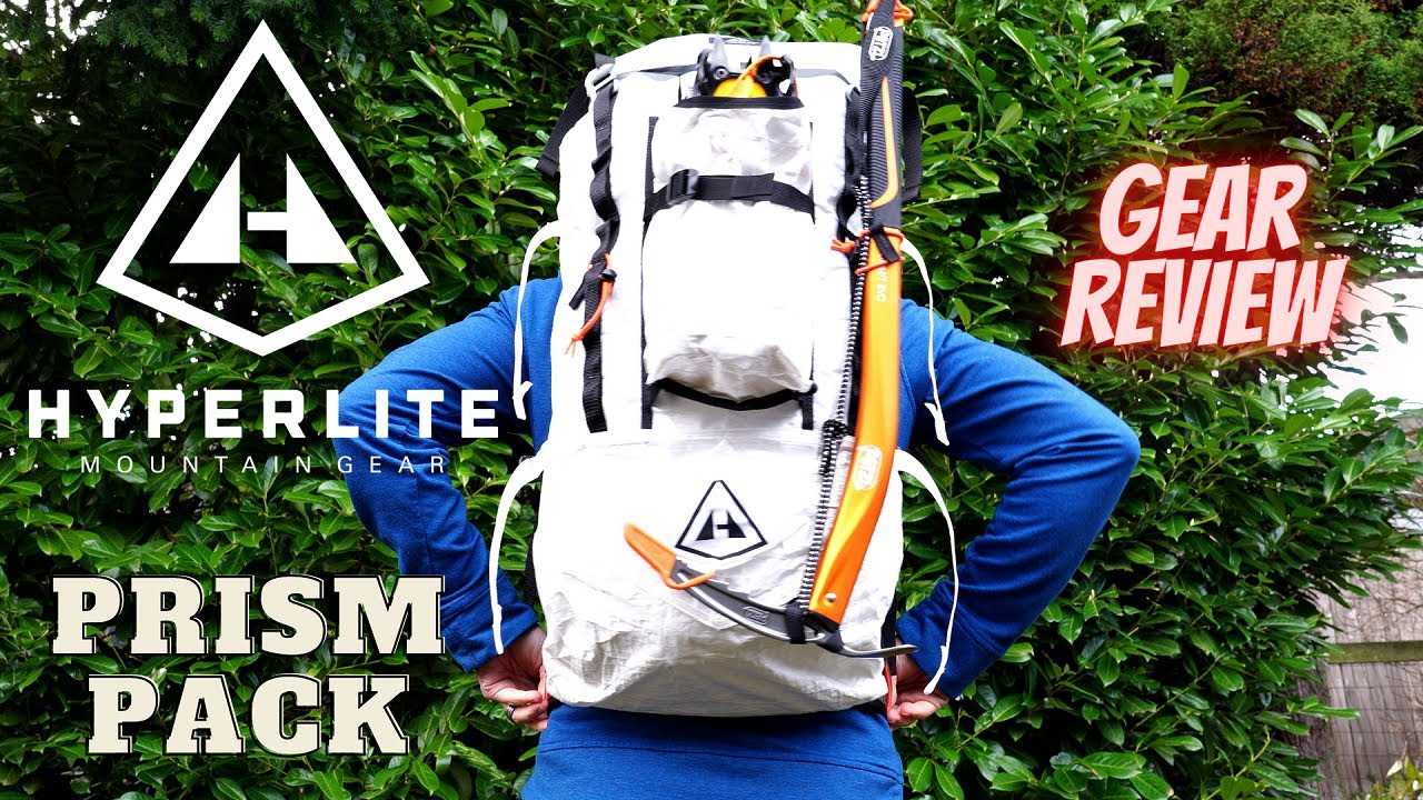 HMG Prism Pack by Hyperlite Mountain Gear | A ultralight Alpine Climbing & Mountaineering pack #HMG