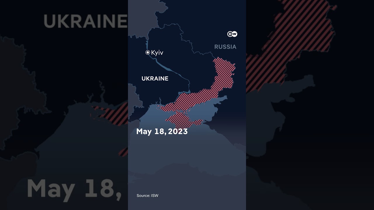 How the Ukraine frontlines have changed: 3 year animation | DW News
