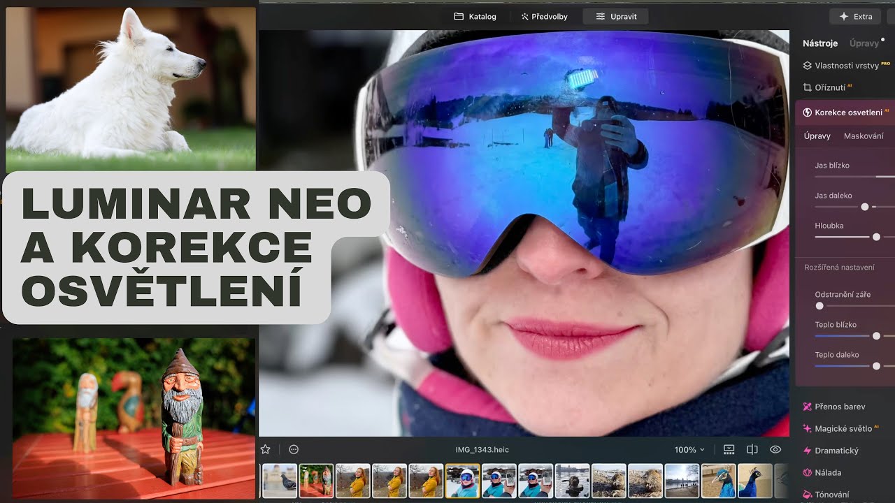 Luminar Neo a Korekce osvětlení (Relight) - co umí, jak funguje