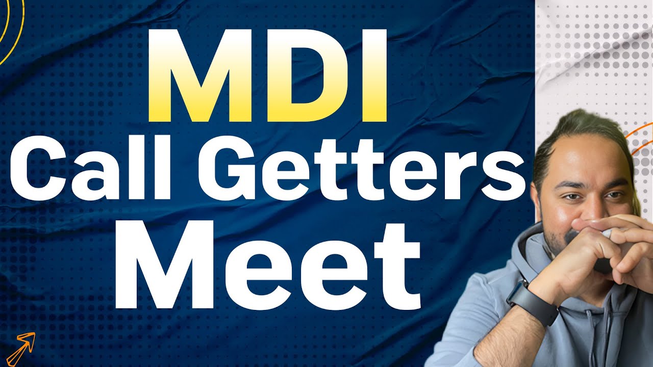 MDI Gurgaon Calls Out | Batch Profile | How to Crack Interviews | MDI Alumni Connect