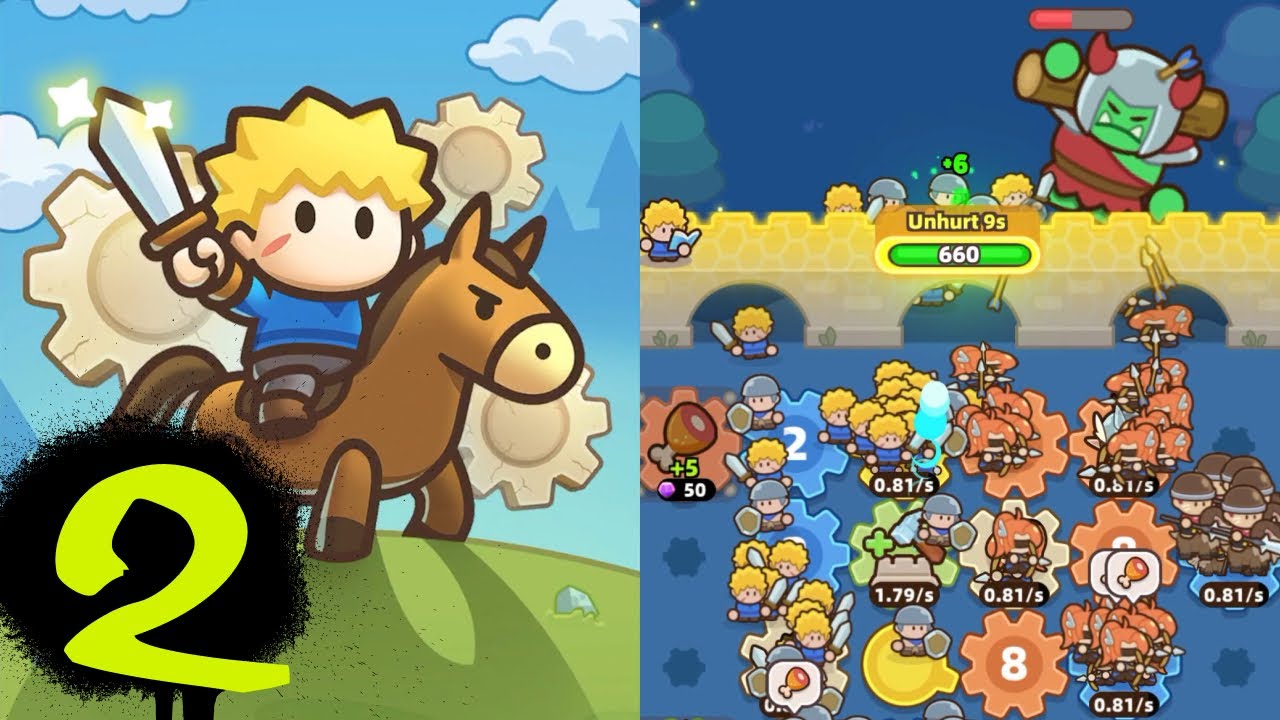 ⚙️ Gear Defenders, уровни 6-8 | Прохождение игры на Android без комментариев