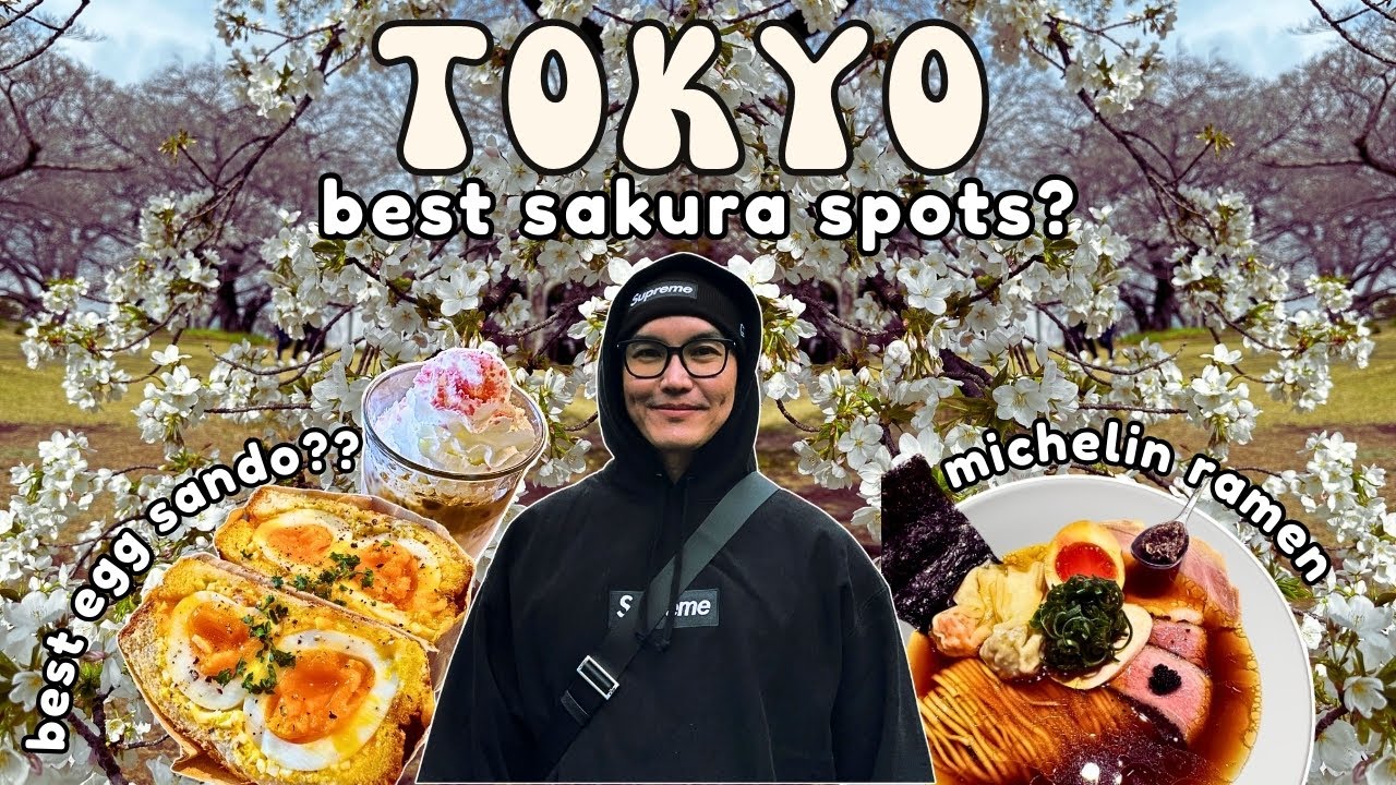 Sakura Spots in Tokyo 🇯🇵 Exploring Ueno, Akihabara, Best Restaurants 