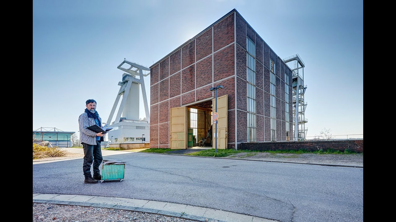 Grube Göttelborn, Maschinenhaus 2 (Saarland) April 2020