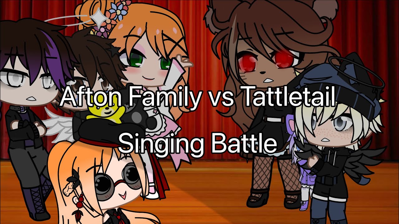 Afton Family vs Tattletail Singing Battle