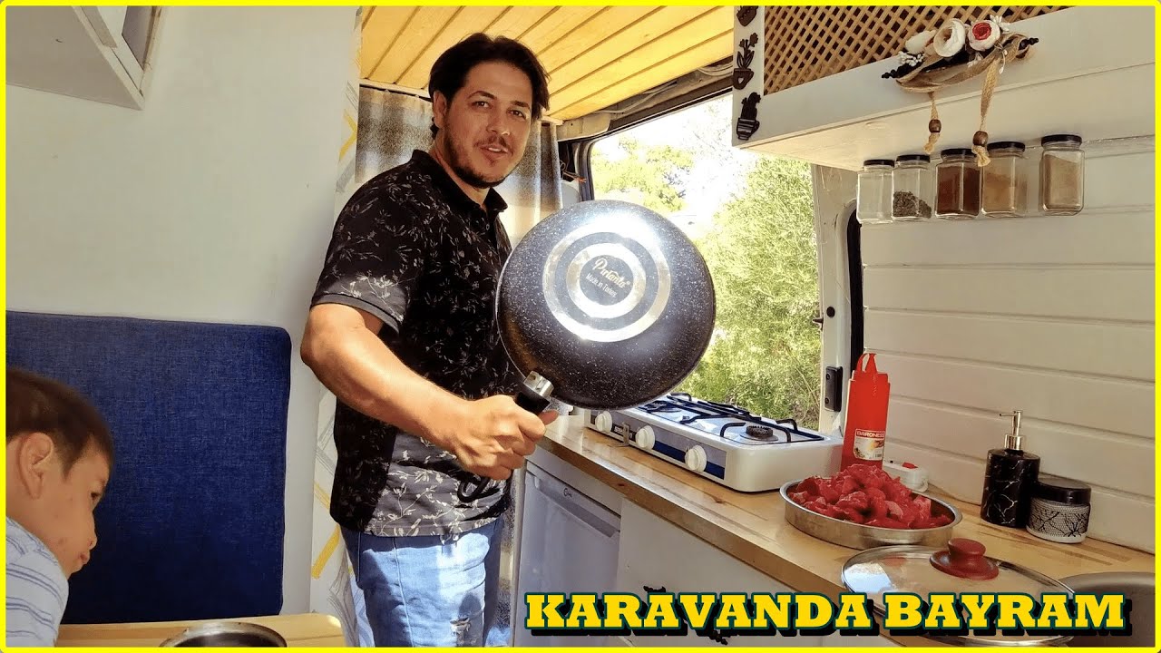 KARAVANDA BAYRAM  / EVDEN UZAKTA İLK BAYRAM
