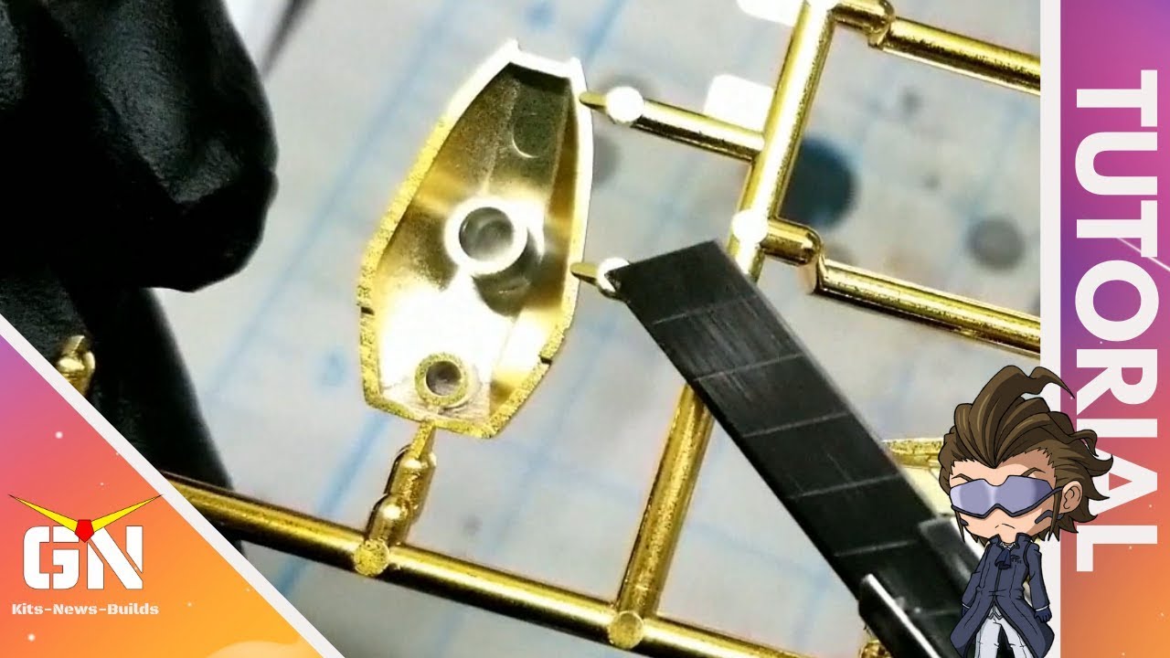 How To Cut Undergated Parts (Gold Plated) - Tutorial