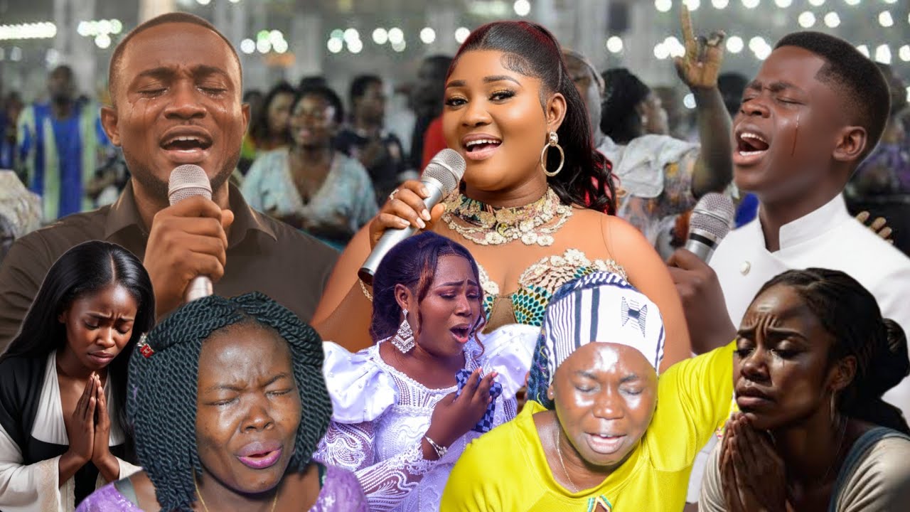 God's power manifested at the watch night, 2AJ, Ohemaa Eunice and Pentecost Joshua on fire 🔥🔥🔥