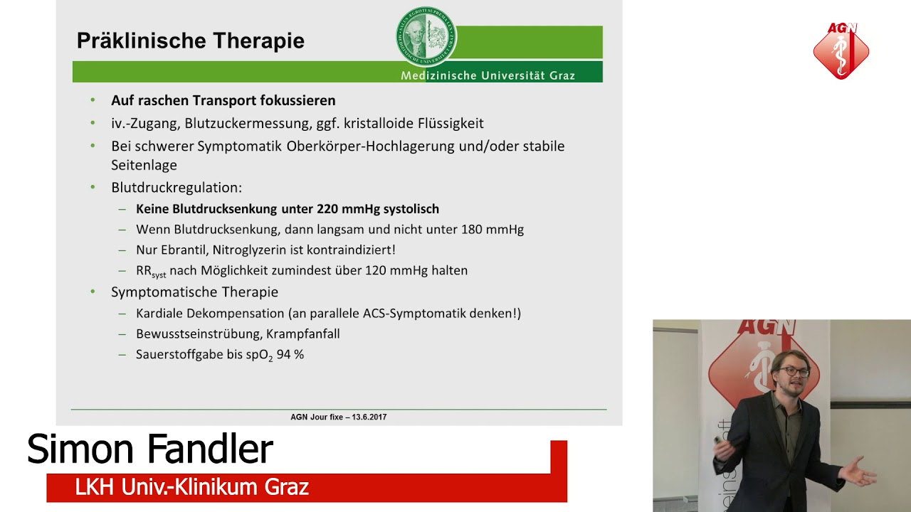 Schlaganfall Akutversorgung - Simon Fandler