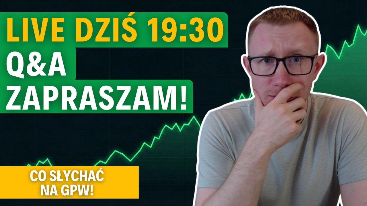 Przegląd Sp&oacute;łek z GPW, Gdzie Jest Potencjał? - Live Q&A CD Projekt, Allegro, Unimot, Kruk