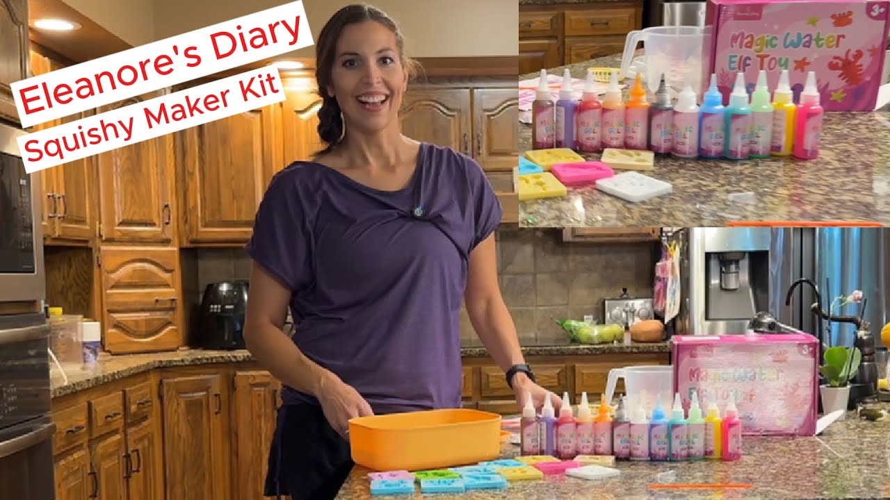 Eleanore's Diary Aqua Fairy Water Gel Squishy Maker Kit #AquaFairyKit #SquishyDIY #kidscrafts