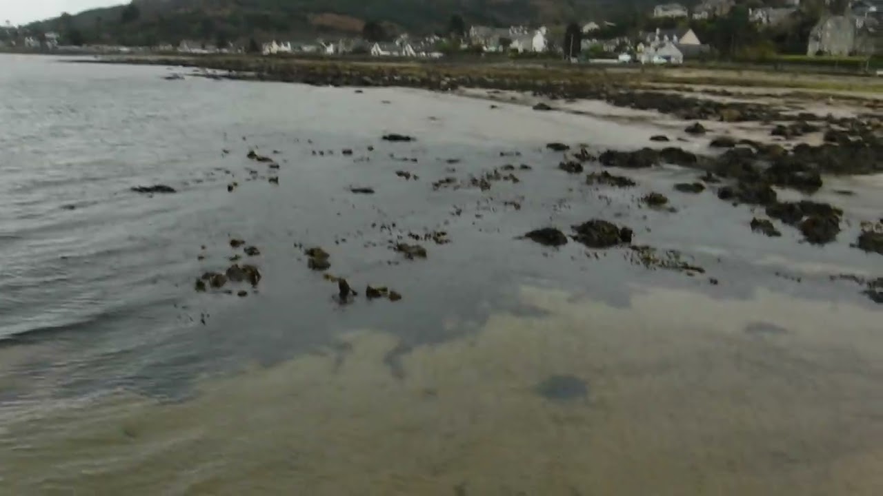Whiting Bay from the jetty, Isle of Arran @davetheraverovingtherock