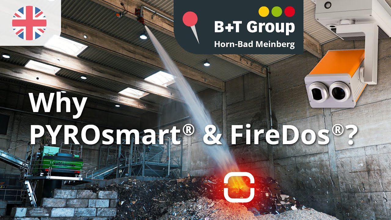 Fire Protection at B+T Horn Energie – with PYROsmart by Orglmeister & FireDos Extinguishing Monitor