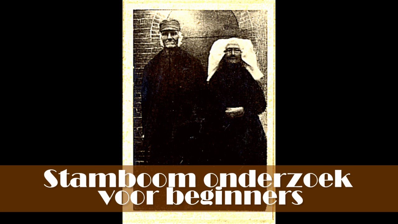Stamboom voor beginners