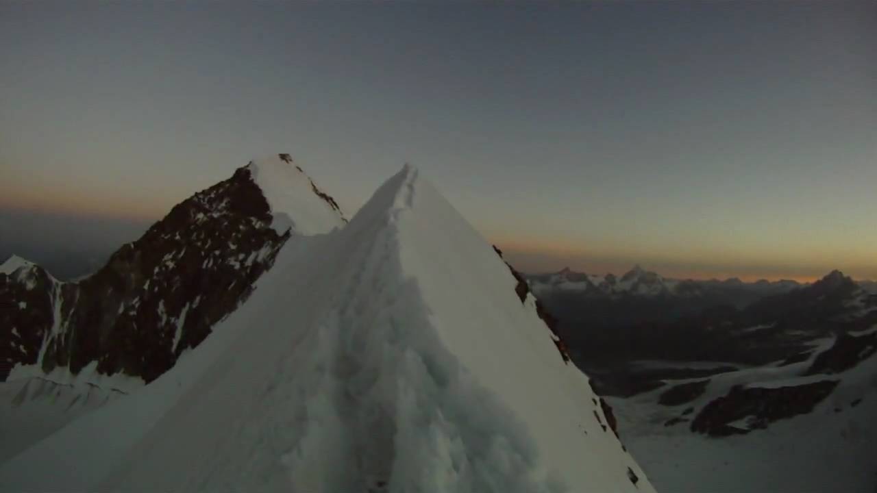 Monte Rosa traversata Lyskamm Orientale 4527mt. e Lyskamm Occidentale 4480mt.
