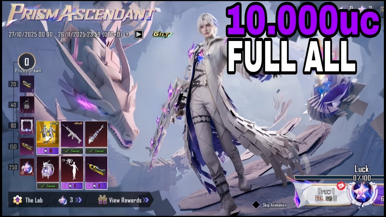 OMG 😱 NEW ULTIMATE | PRISM ASCENDANT SET + UPGRADE SCAR-L | $10.000 Crate Opening🔥