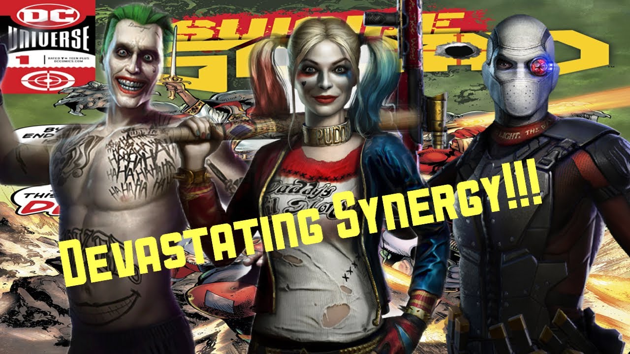 The destructive Suicide Squad Team!! Injustice Gods Among Us IOS and Android [Patch 3.4]