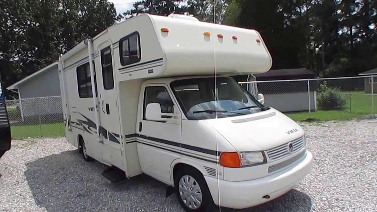 SOLD! 2002 Winnebago/Volkswagen Vista 21 MB Mini Class C, 21 ft. V-6, Low Miles, Gen, $24,900