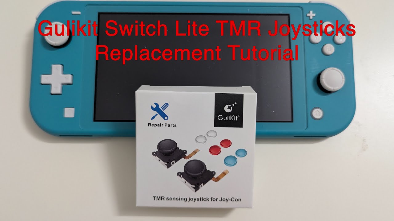 GuliKit TMR Joysticks - Installation Tutorial For Switch Lite
