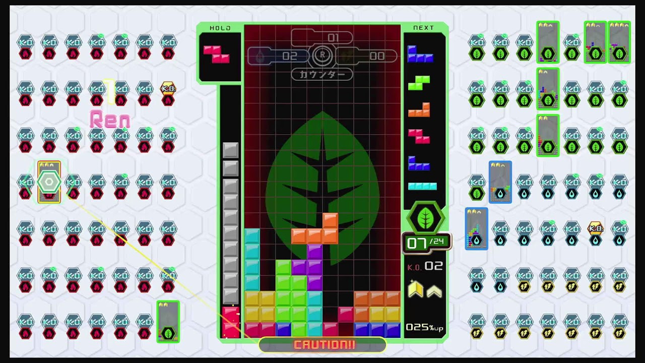 【TETRIS99】チーム戦　マイクオフ